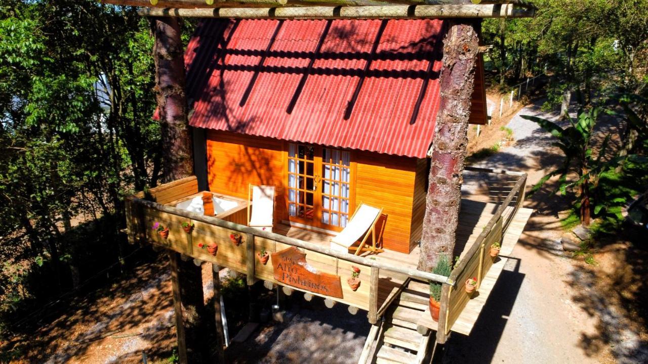 Casa Na Arvore Com Hidro, Piscina, Trilha, Cavalo Bento Gonçalves Exterior foto