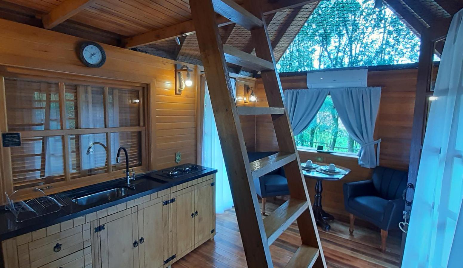 Casa Na Arvore Com Hidro, Piscina, Trilha, Cavalo Bento Gonçalves Exterior foto
