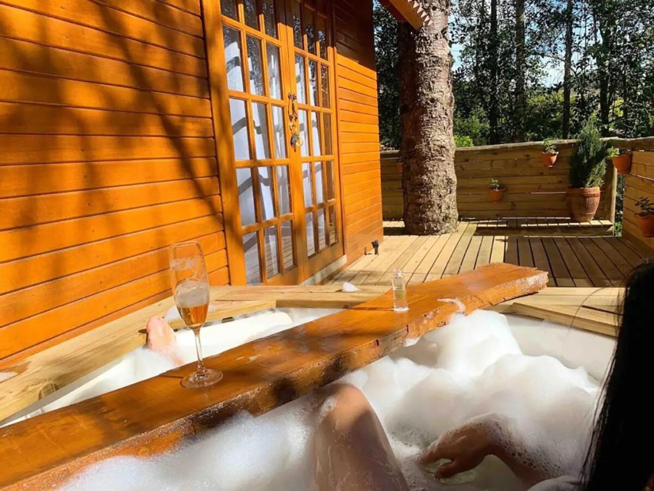 Casa Na Arvore Com Hidro, Piscina, Trilha, Cavalo Bento Gonçalves Exterior foto